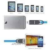 2-IN-1 Retractable Charging Cable
