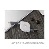 2-IN-1 Retractable Charging Cable