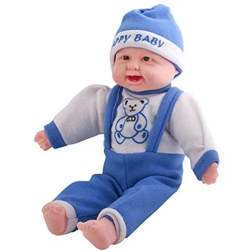 20 Inches Baby Musical and Laughing Boy Doll, Touch Sensors, Pink, Assorted Design.