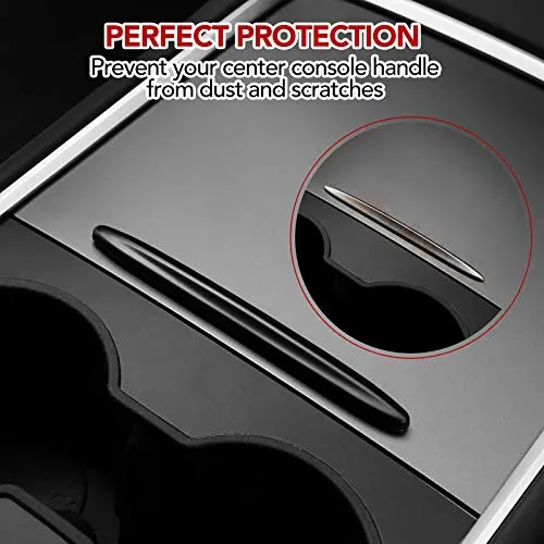 2021-2022 Tesla Model 3 & Model Y Central Control Panel Sliding Strip Protector (ONLY FIT New Console)