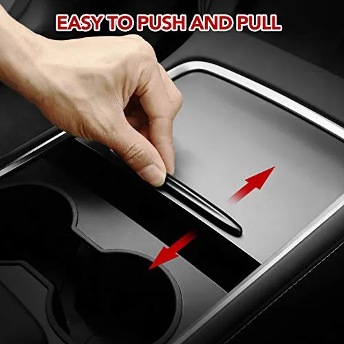 2021-2022 Tesla Model 3 & Model Y Central Control Panel Sliding Strip Protector (ONLY FIT New Console)