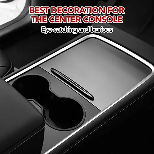 2021-2022 Tesla Model 3 & Model Y Central Control Panel Sliding Strip Protector (ONLY FIT New Console)