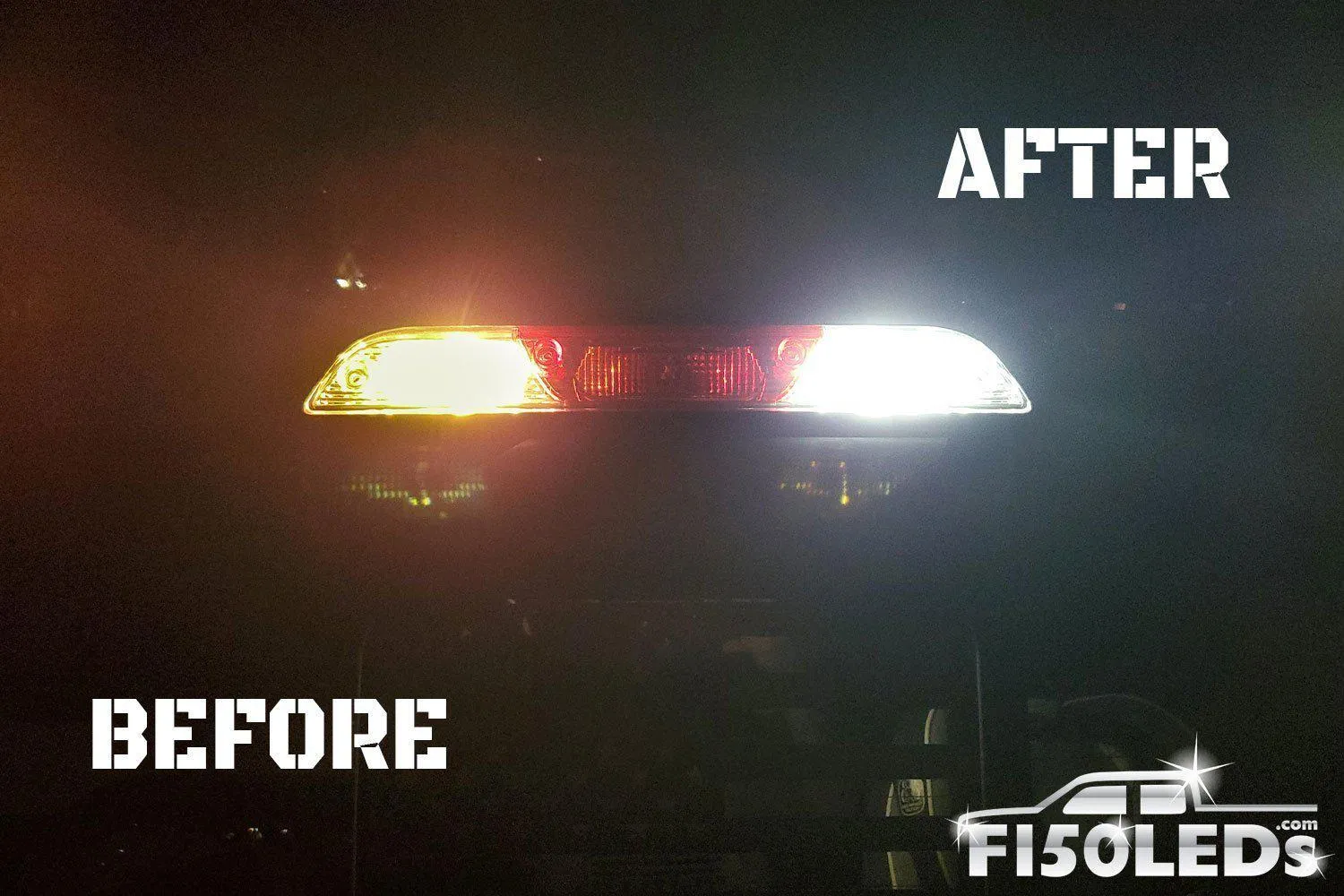 2024 F150 LED Cargo & High Mount Brake LED Bulbs