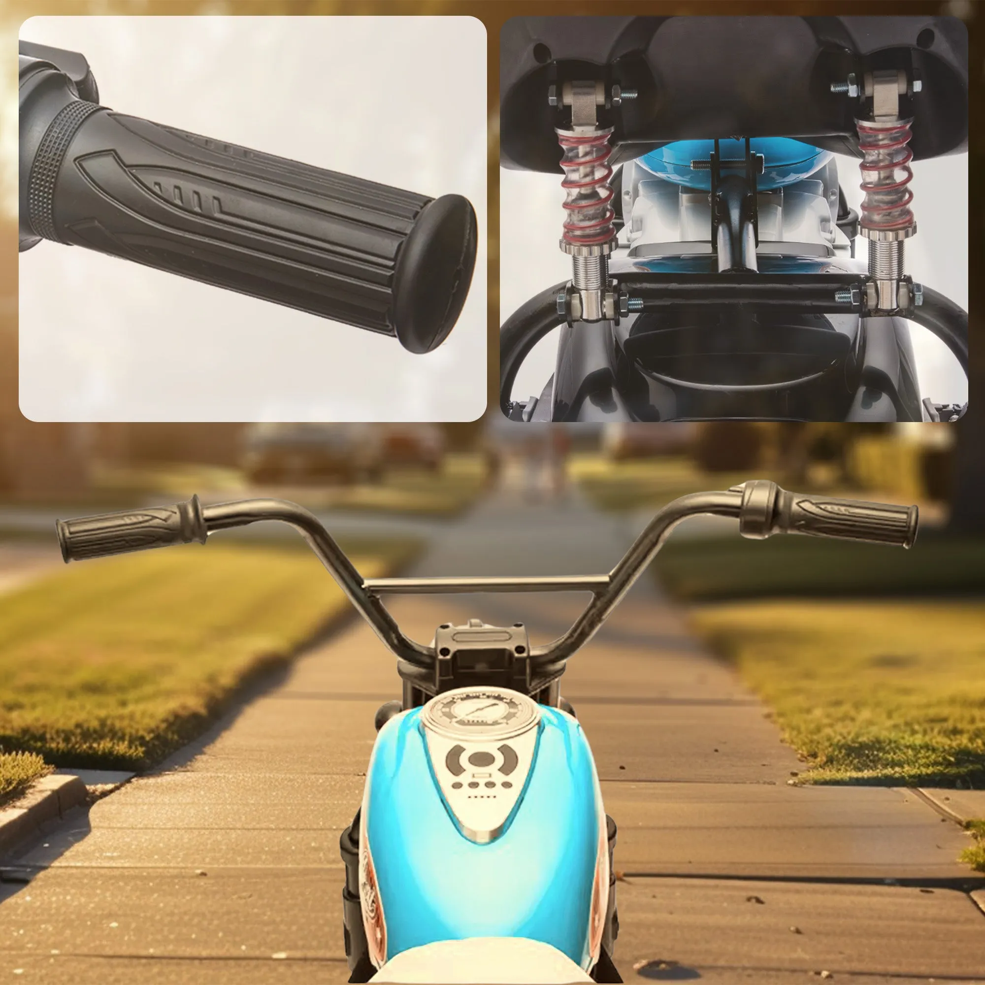 24V ElectroChopper Junior Electric Harley-Inspired Motorbike