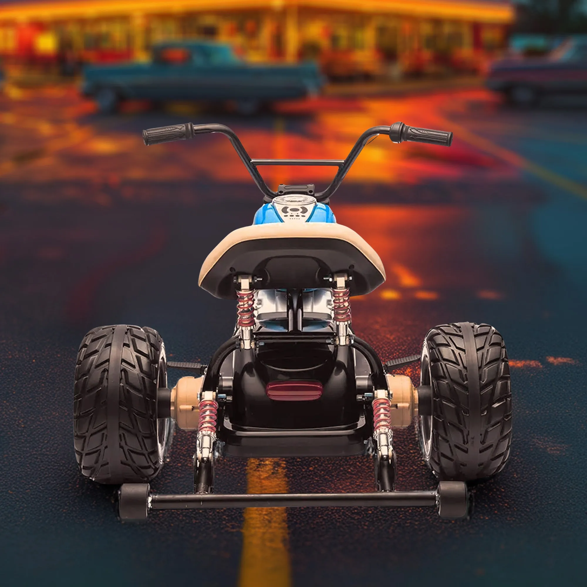24V ElectroChopper Junior Electric Harley-Inspired Motorbike