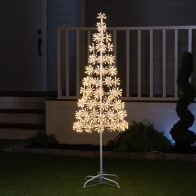 37459-A-L - Enchanting 1120 LED Twinkle LED Metal Cluster Tree