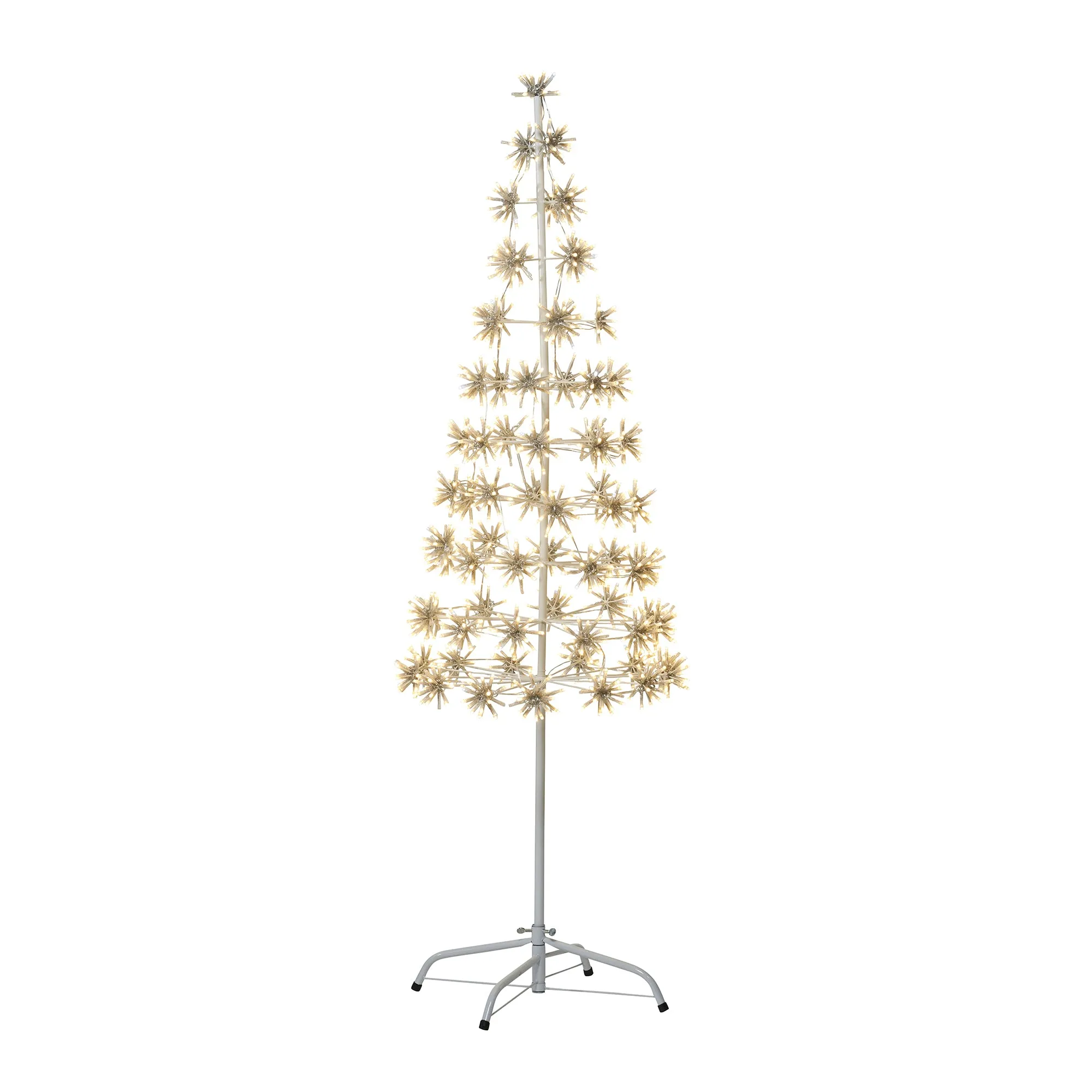 37459-A-L - Enchanting 1120 LED Twinkle LED Metal Cluster Tree