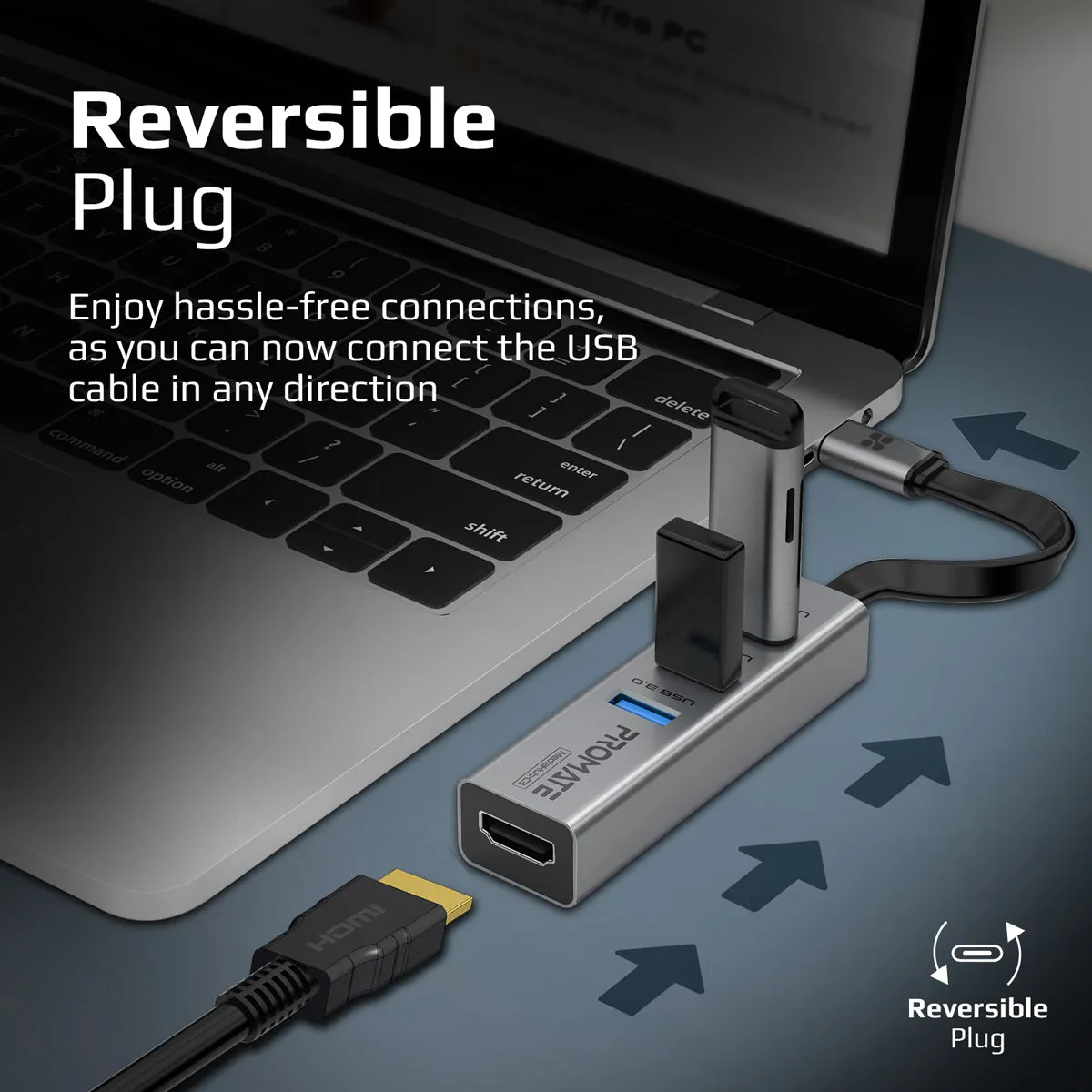 4K Vivid Clarity USB-C to HDMI<sup>®</sup> Adapter