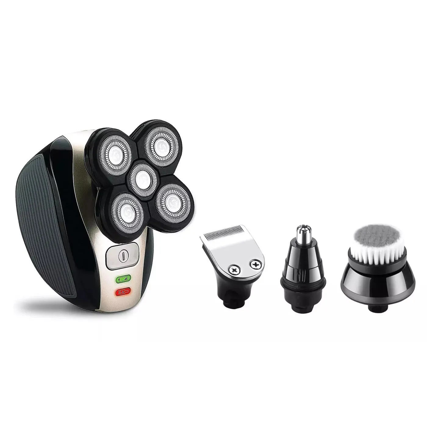 5-in-1 4D Rotary Electric Shaver Beard Trimmer