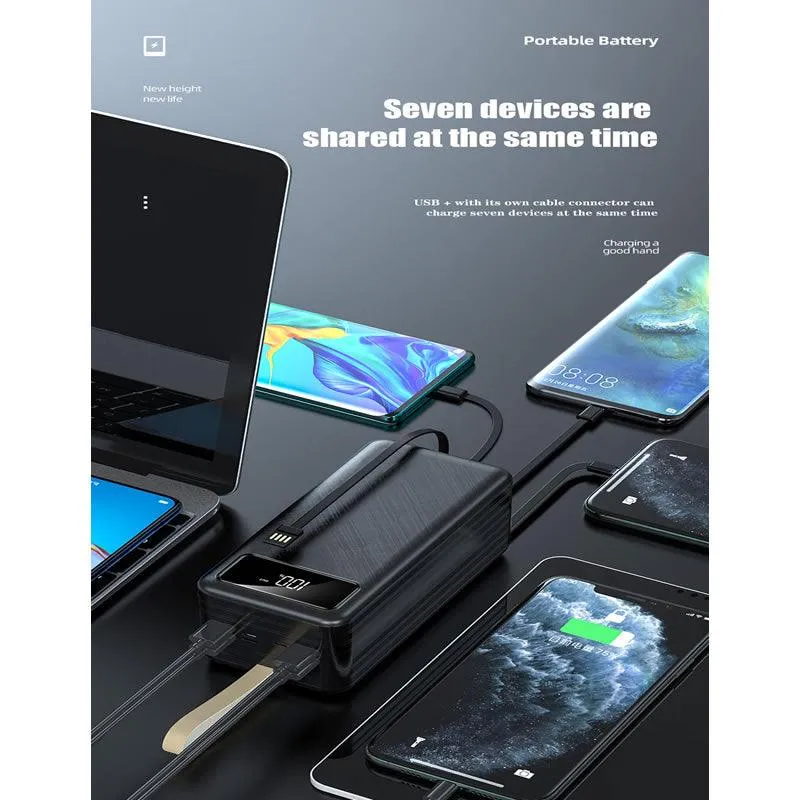 60 000Mah Portable Fast Charging Powerbank Battery Charger