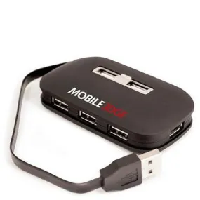 7 Port Usb 2.0 Hub W Cable