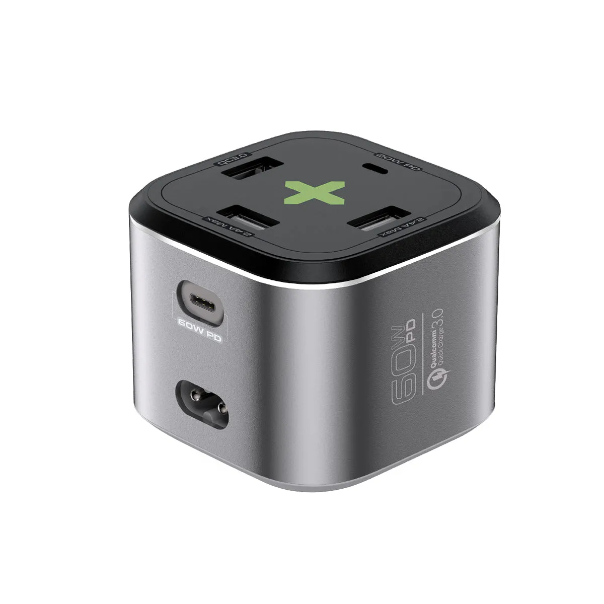 80W Quick Charging Multi-Port Charging Station