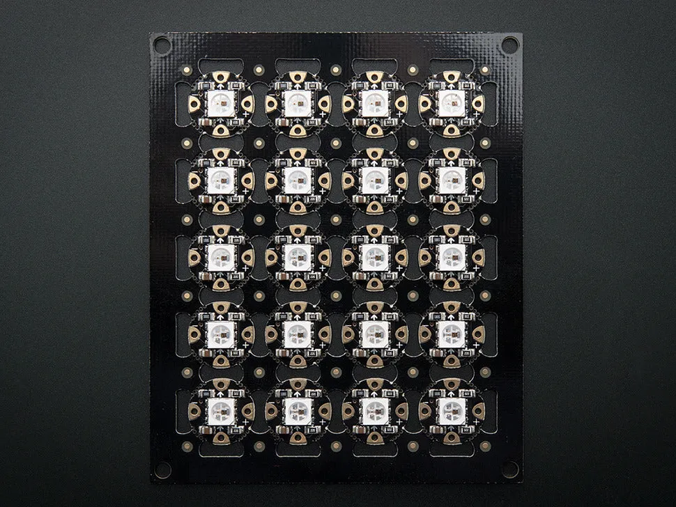 Adafruit Flora RGB Smart NeoPixel version 2 - Sheet of 20