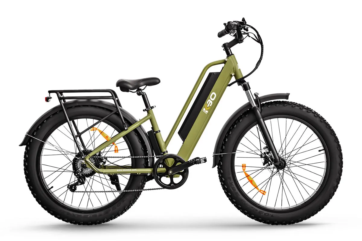 All-Terrain Electric Bike KBO Tornado Grey