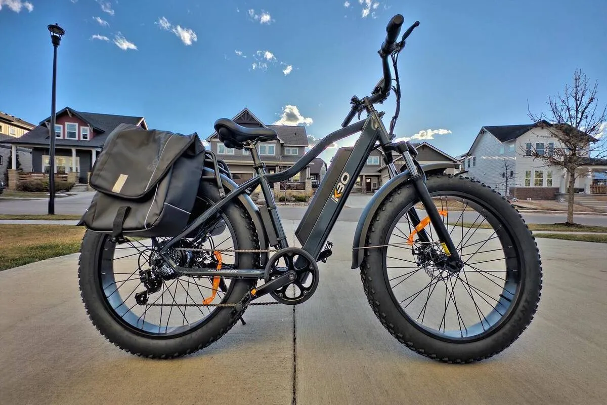 All-Terrain Electric Bike KBO Tornado Grey