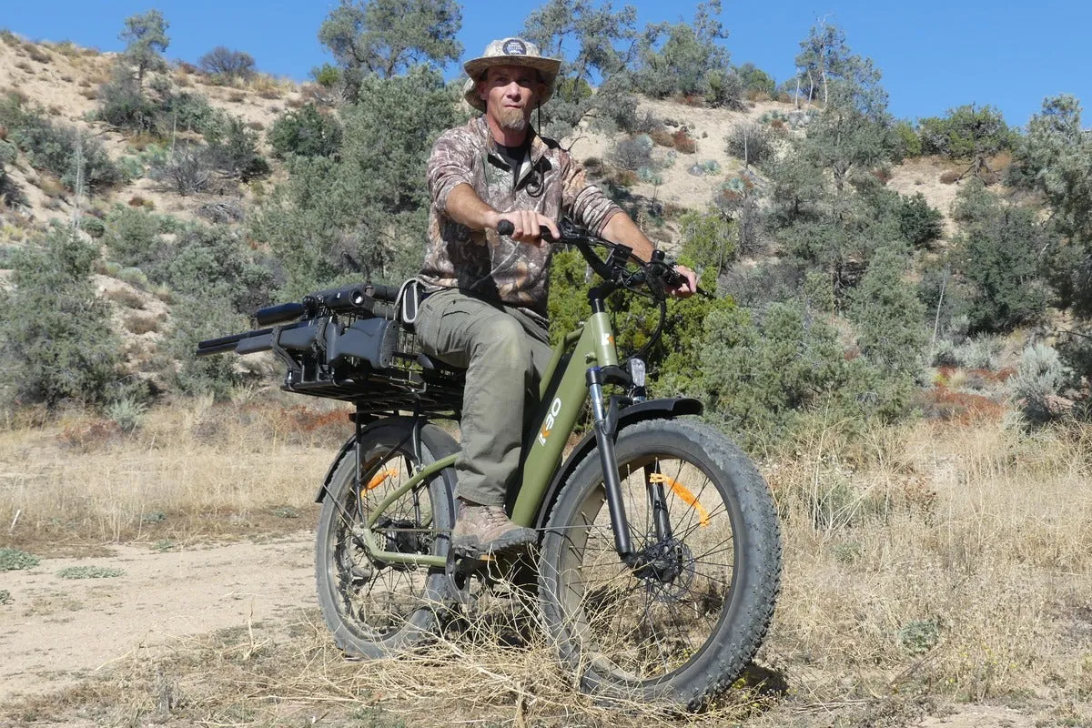 All-Terrain Electric Bike KBO Tornado Grey