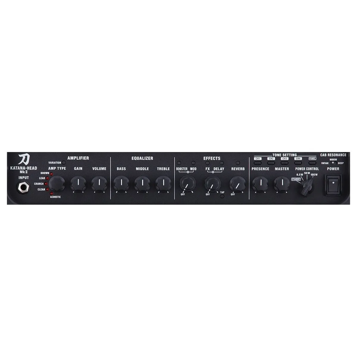 Amplifier Boss Katana Head MKII, Head 100W