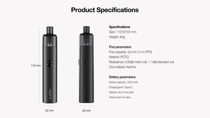 Aspire AVP Cube Pod Kit