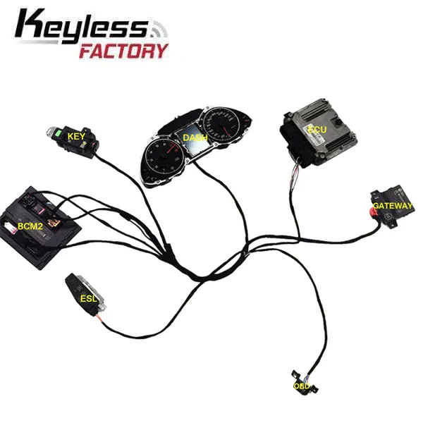 Audi 5th IMMO A4 A5 Q5 Test Platform Cable