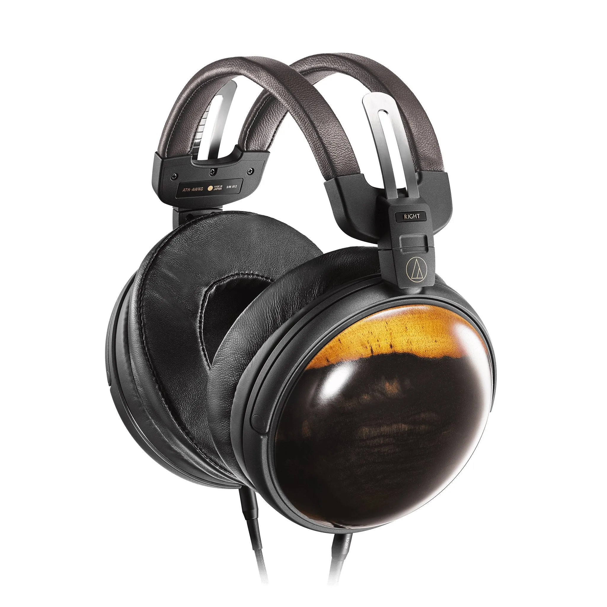 Audio-Technica ATH-AWKG Kurogaki | Closed-back Dynamic Wooden Headphones