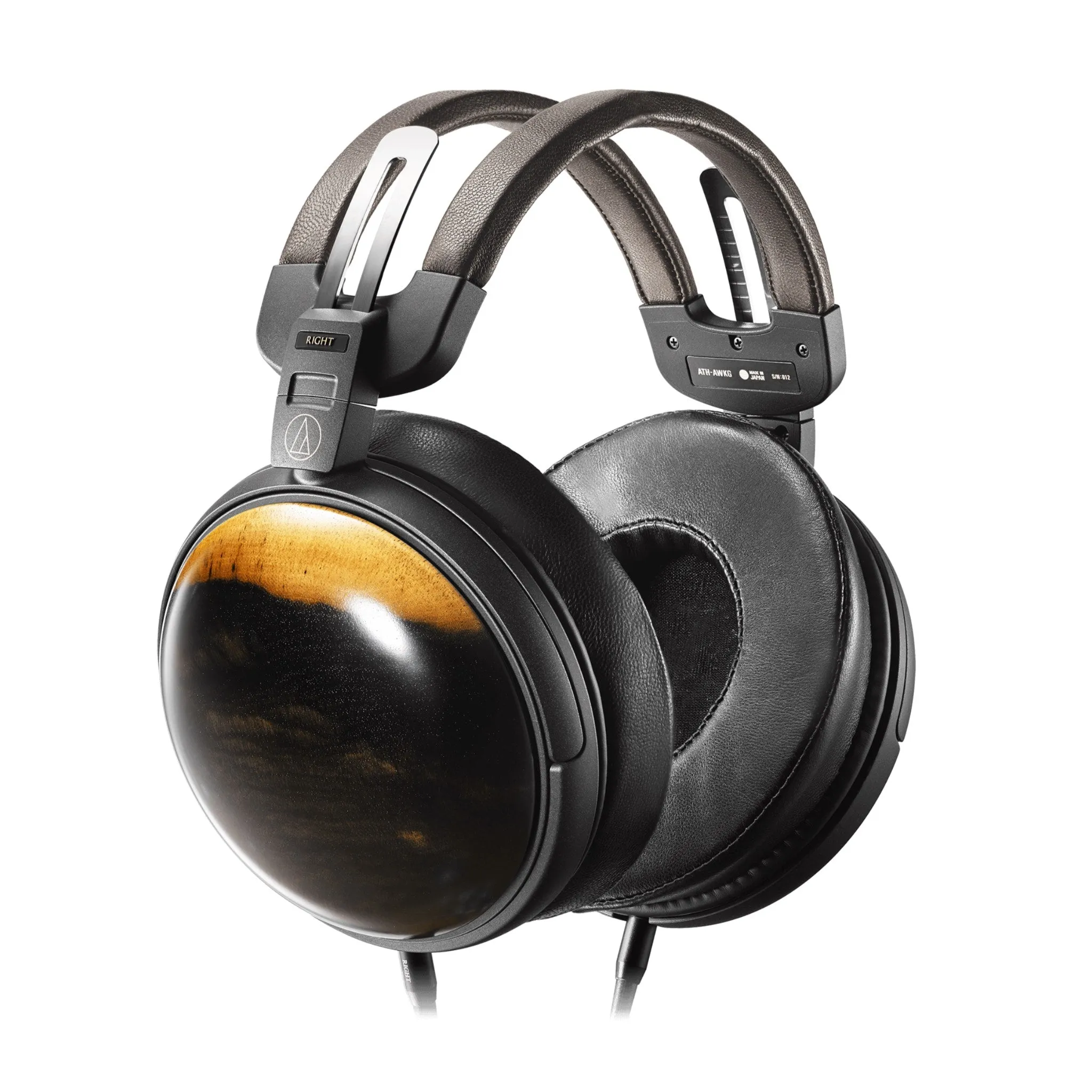Audio-Technica ATH-AWKG Kurogaki | Closed-back Dynamic Wooden Headphones