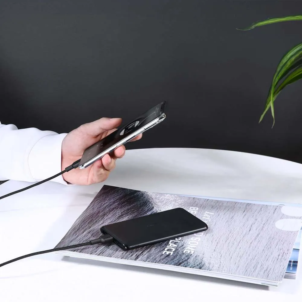 Aukey Braided Nylon USB C To Lightning Cable