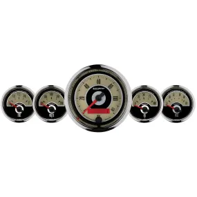 AutoMeter 1101 GAUGE KIT; 5 PC.; 3 3/8in./2 1/16in.; ELEC. SPEEDOMETER; CRUISER