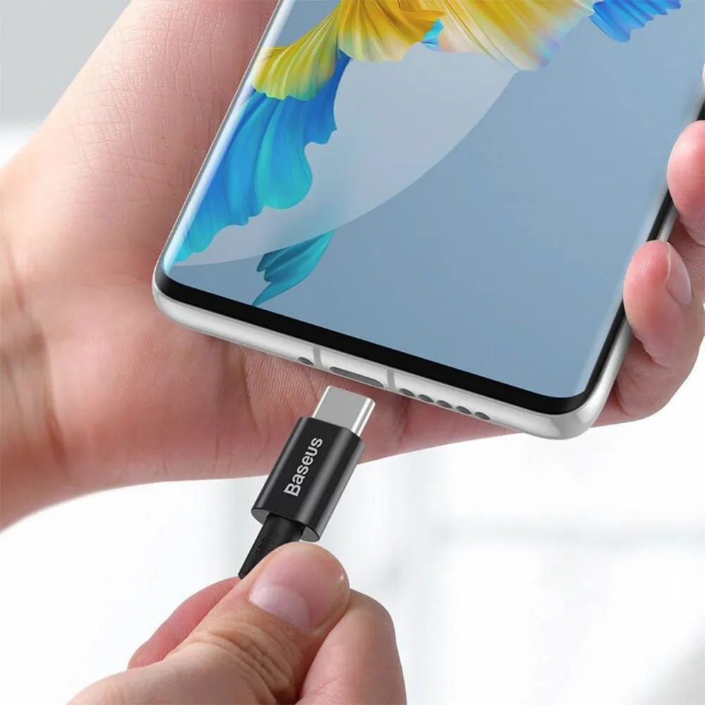 Baseus Superior Series CATYS-C01 Type-C To Type-C Cable 100W Fast Charging 2m - Black