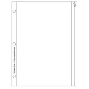 Bee Keeper Binder Pocket Inserts 5pcs