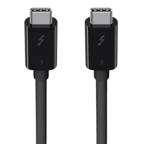 Belkin F2CD084bt0.8MBK 0.8 m 40 Gbit/s Black