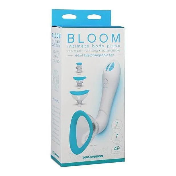 Bloom Intimate Automatic Vibrating Labia and Clitoris Pump with 49 Sensations