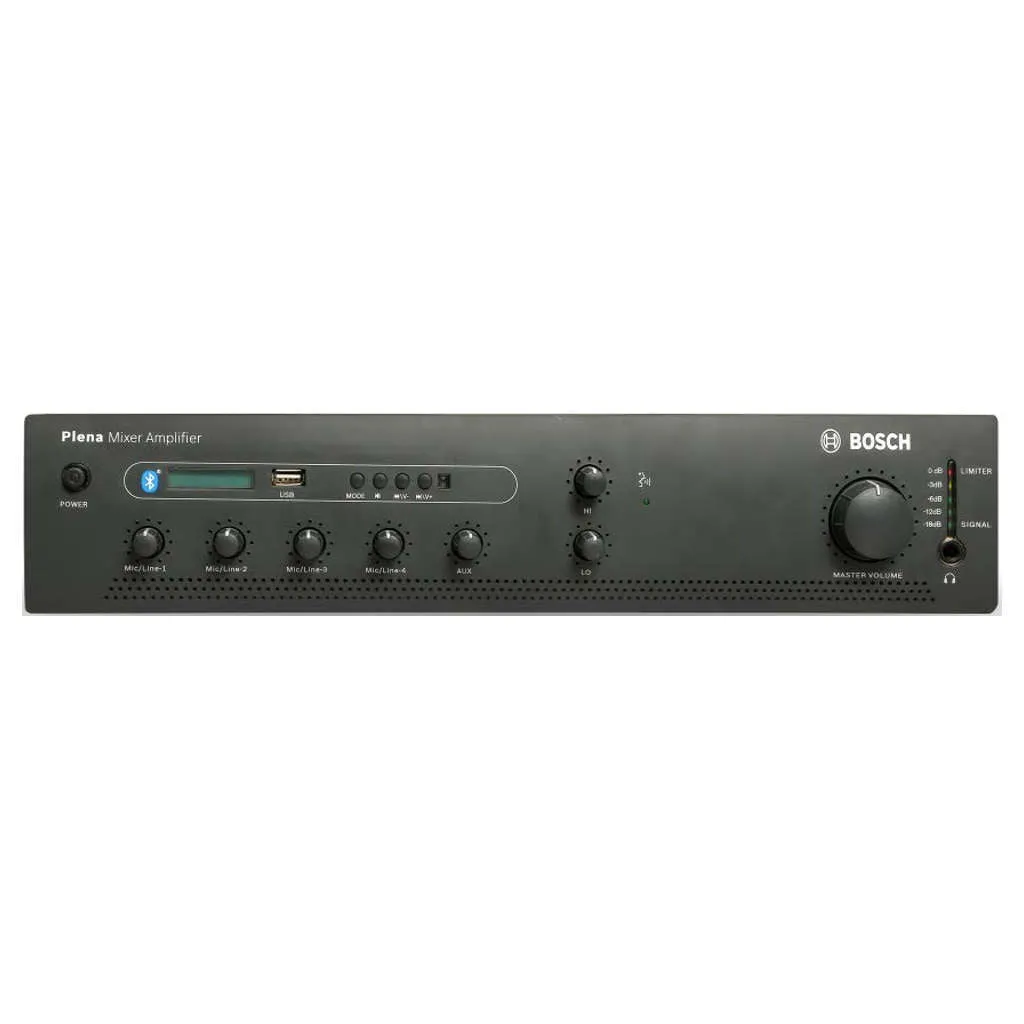 Bosch Mixer Amplifier With USB/Bluetooth 120W PLE-1ME240-3IN