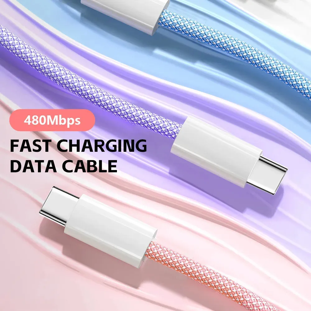 Cable charger type C to type C 1.5 M fast charge