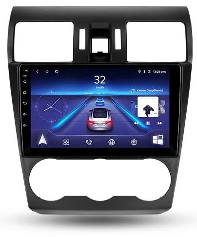 Car Dealz 9" Android 10.0 Subaru Forester 2012-2015 w CAM In Dash Plus OEM Fascia