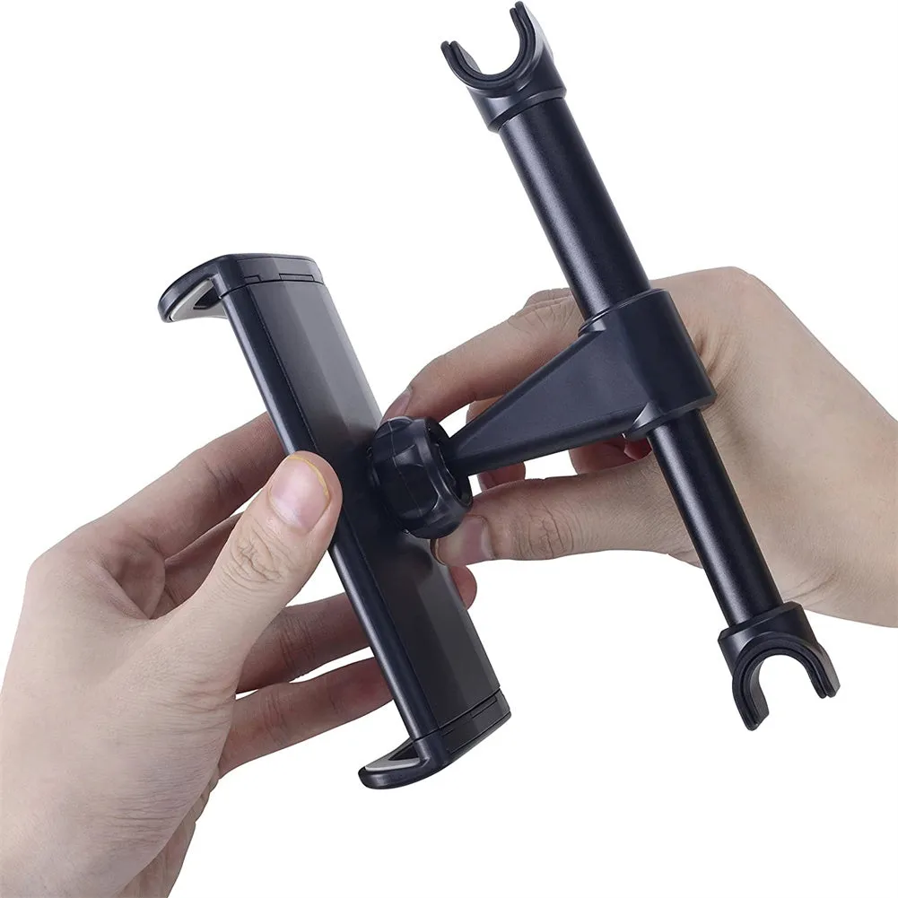 Car Rear Seat Headrest Bracket 360 Degree Rotation Adjustable