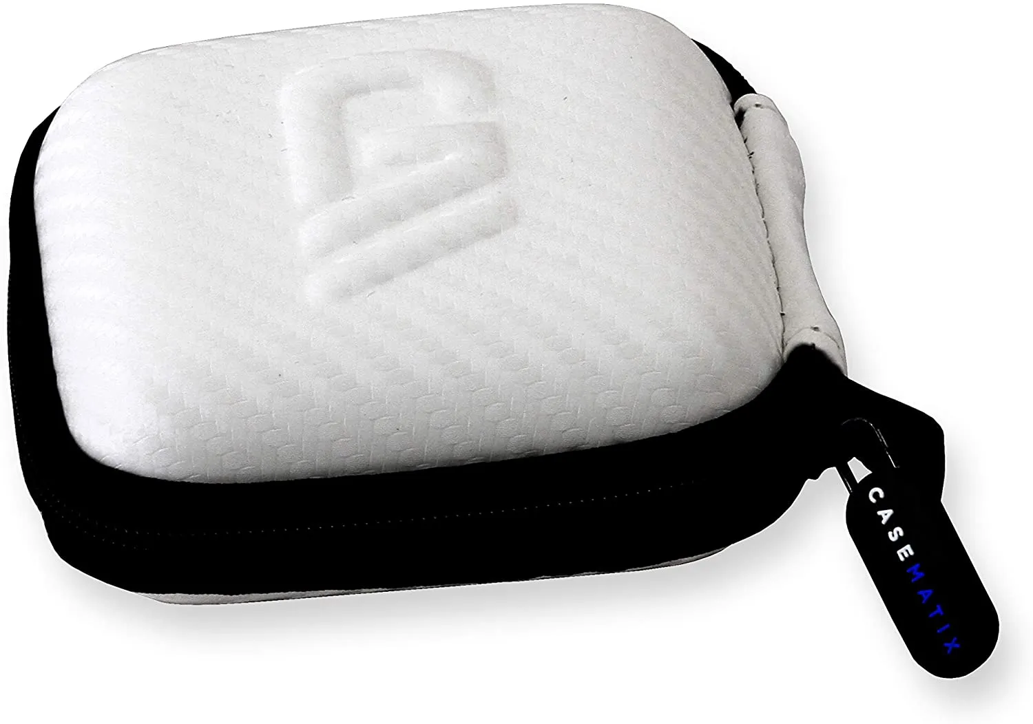 CASEMATIX Portable Credit Card Reader Case Compatible with Square Contactless and Chip Reader, Cable