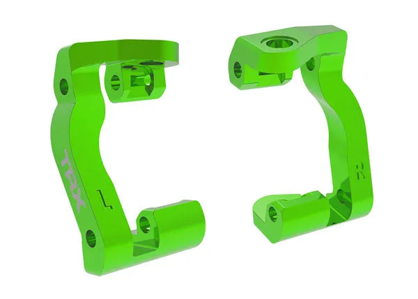 Caster Blocks (C-hubs) Left & Right 6061-T6 Anodized Aluminum 10733