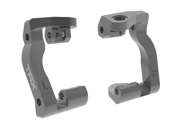 Caster Blocks (C-hubs) Left & Right 6061-T6 Anodized Aluminum 10733