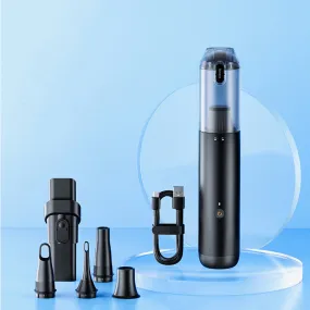 Color: Black A - Car Wireless Vacuum Cleaner High Power Large