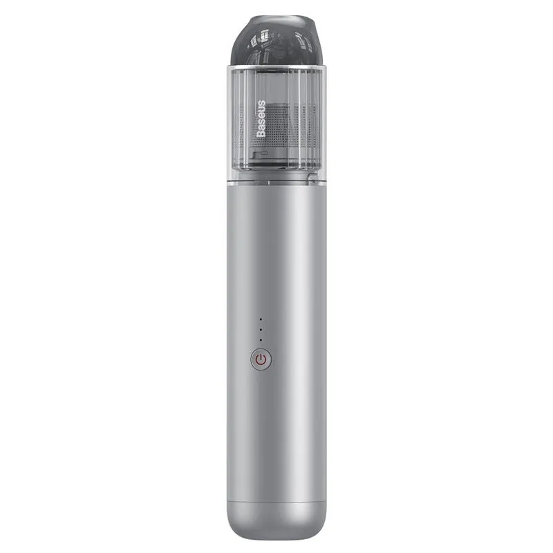 Color: Silver - Car Wireless Vacuum Cleaner High Power Large