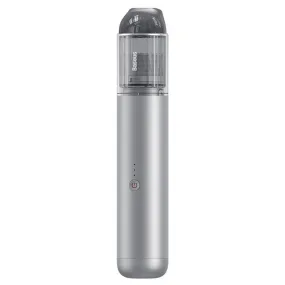Color: Silver - Car Wireless Vacuum Cleaner High Power Large