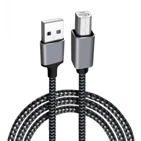 COTECi Nylon Braided USB 2.0 Printer Cable 3M - 87801