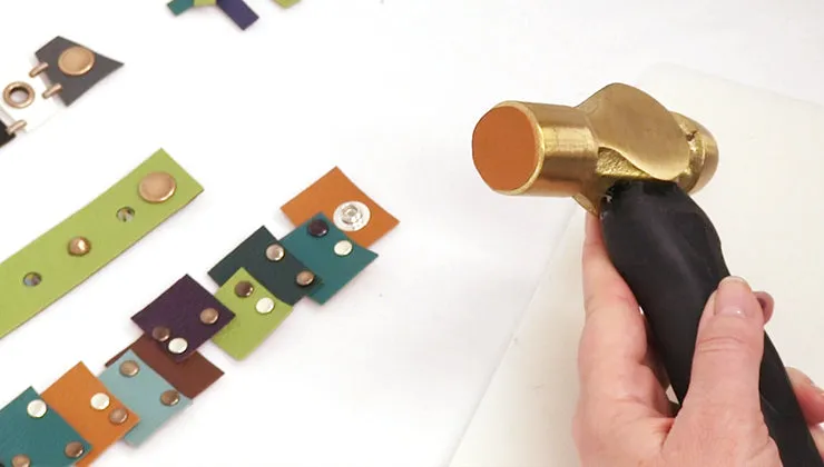 Create Recklessly Faux Leather: Prepping Your Hammer