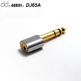 DD ddHiFi DJ65A 3.5mm Female to 6.35mm Male Adapter