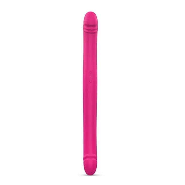 Dorcel - Orgasmic Double Do Thrusting Dong Double Dildo 16.5" (Pink)
