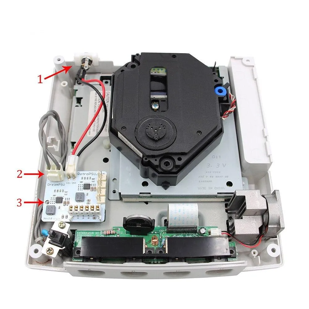 DreamPSU Rev2.0 Replacement Power Supply: Repair or upgrade your SEGA Dreamcast
