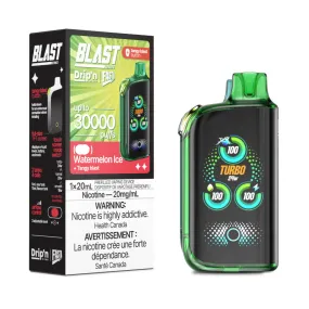 Drip'n by Envi x Fasta Blast 30K - Sour Watermelon Ice
