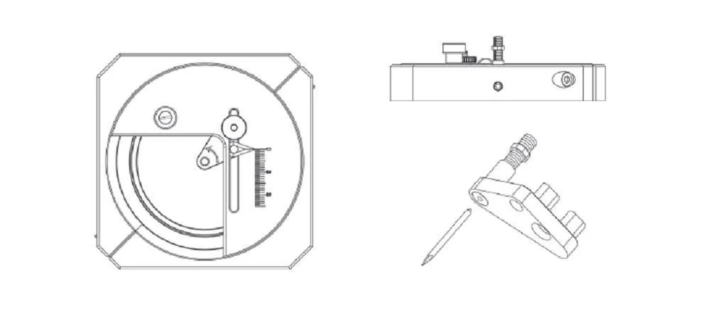 DSPIAE Stepless Adjustment Circular Cutter Advanced Kit MT-C