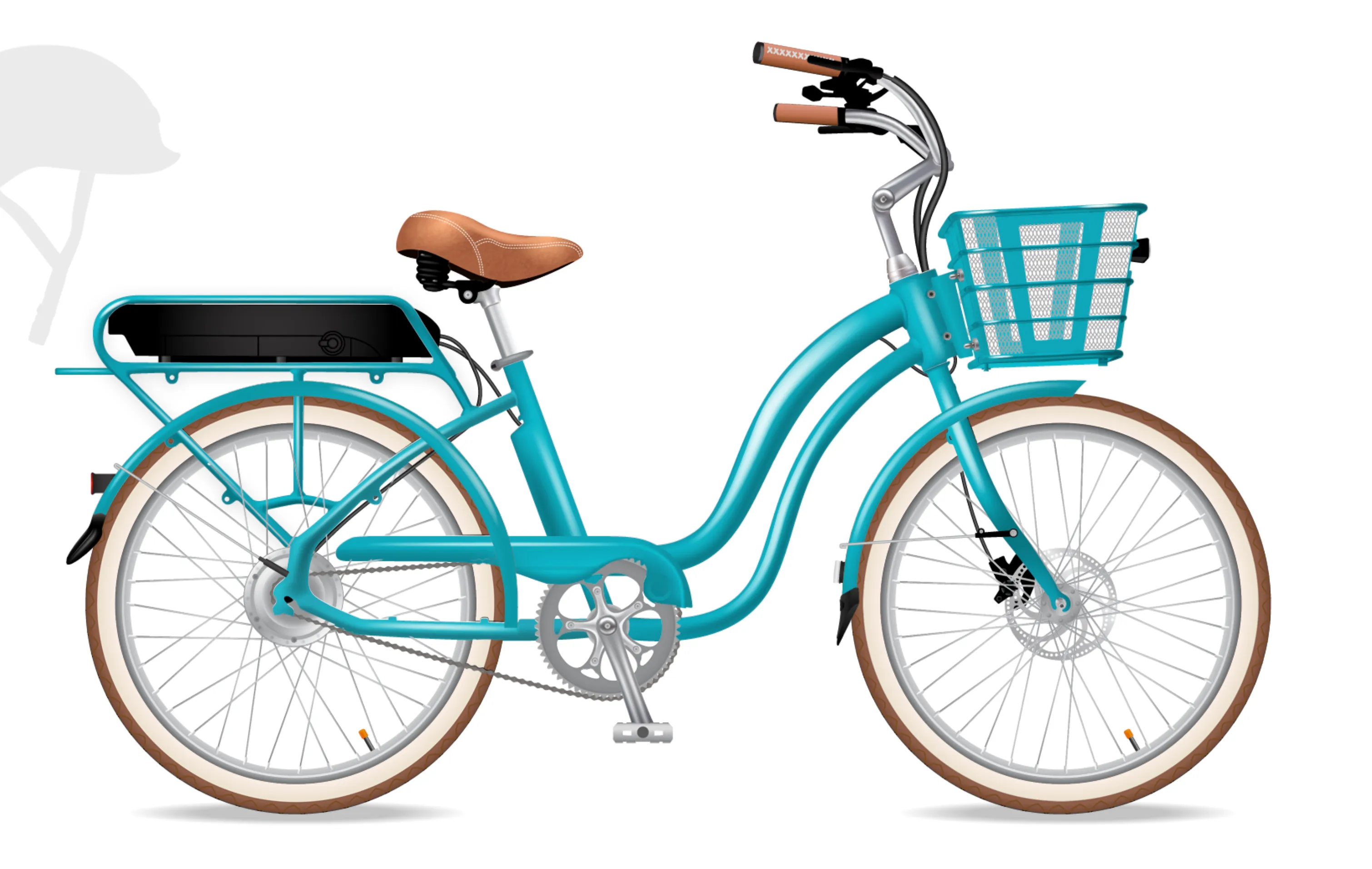 Electric Bike Company Model S Step Thru Electric Cruiser Bike