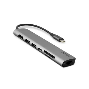 Epico Multimedia 3 (2020) USB-C Multiport Hub - Space Gray | 9915112100040